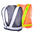 HIGH VIS HISTER JACKE LED Reflexionsleitübergreifend Gilet LED -Sicherheitskleidung Blitzjacke